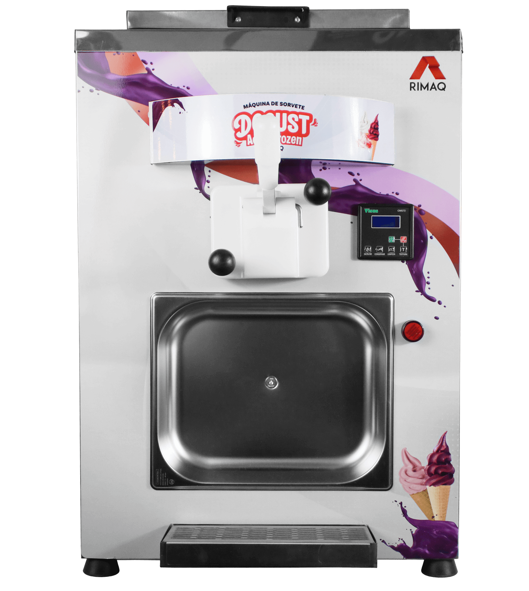 Máquina de Açai e Frozen Degust 120 casquinhas por hora.