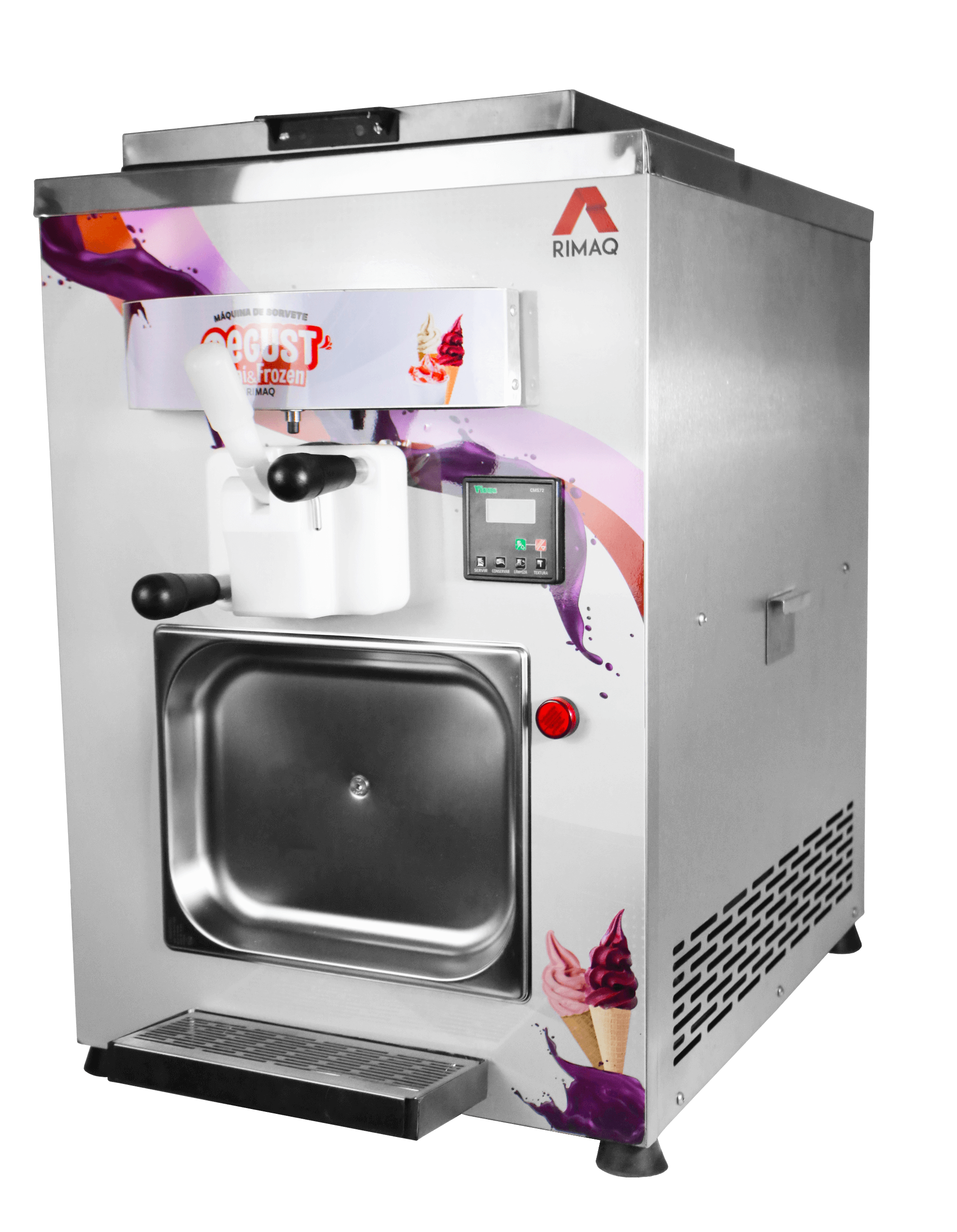 Máquina de Açai e Frozen Degust 120 casquinhas por hora.