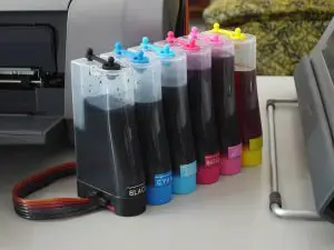 Adaptador de bulk ink para impressora jato de tinta própria para estamparia. impressora para transfer