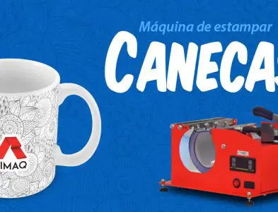 Máquina de Estampar Canecas