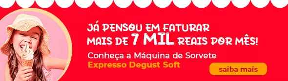 Máquina de Sorvete Expresso